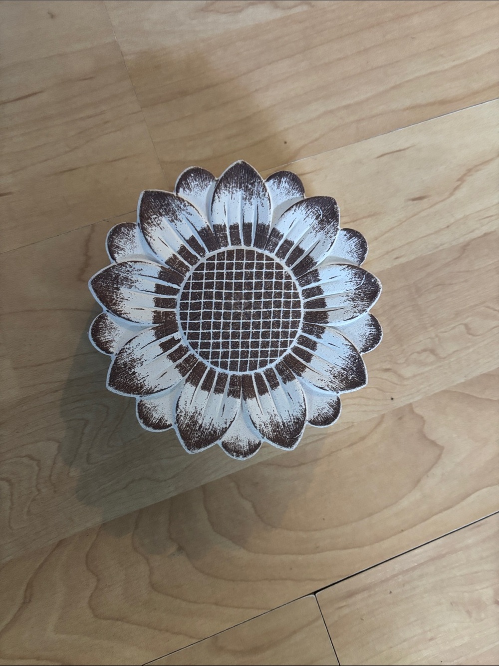 Floral Window Decal Set - Brown and White Home Wall Decor - Picture 2 of 5